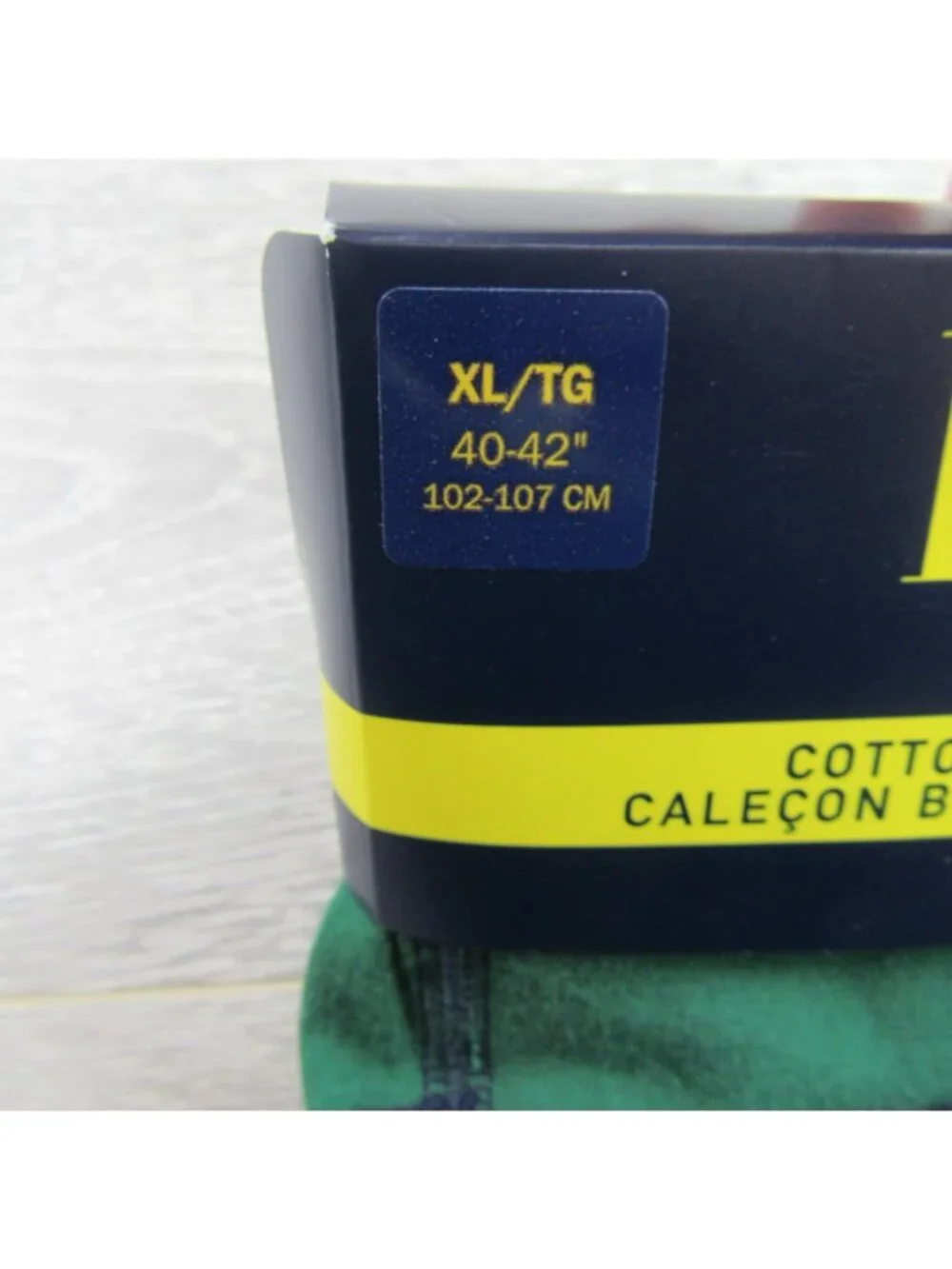 Polo Ralph Lauren Boxer Briefs Mens Size XL Green Navy Striped NEW FL501S